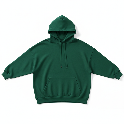 Forest Green Oversized Hoodie