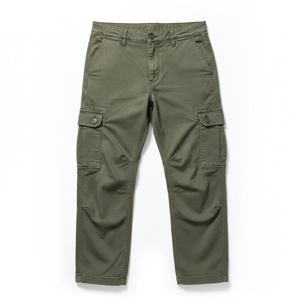 Olive Green Cargo Pants
